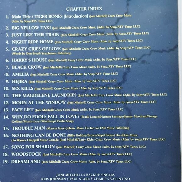 Joni Mitchell Painting with Words and Music" DVD - Picture 5 of 6